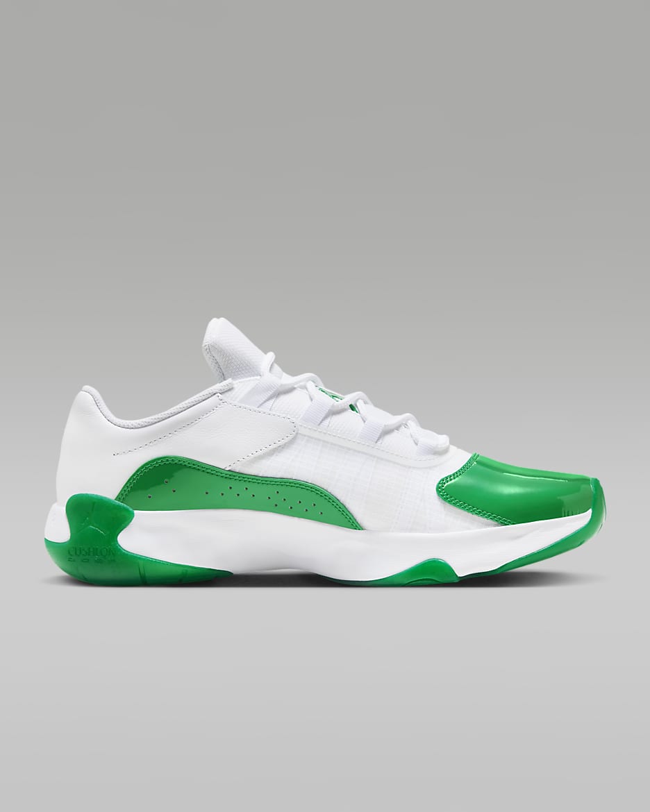 Green and orange jordan 11 shop